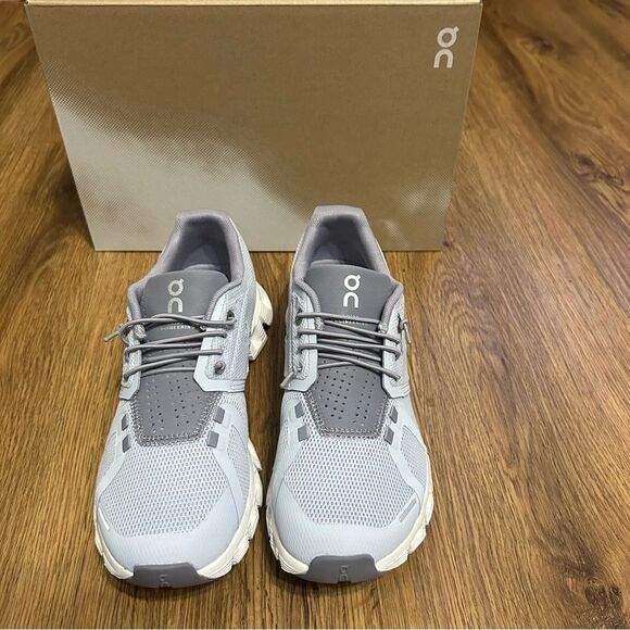 ON CLOUD Heather Fossil running athletic training shoes sneakers women’s 9 new - Picture 2 of 6